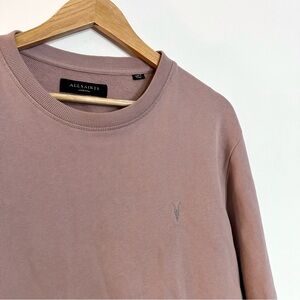 All Saints Mauve/Beige Crewneck Sweater